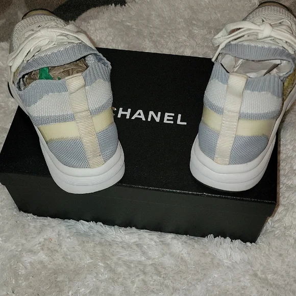 CHANEL Women's Authentic Trainers SUPERB!!! PREOWNED!!! - Picture 3 of 6